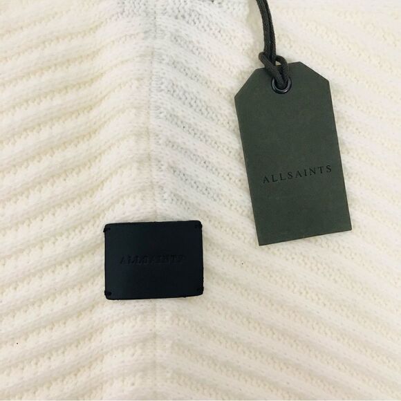 New! AllSaints Traveling Rib Knit Soft Cozy Infinity Scarf - Picture 5 of 6